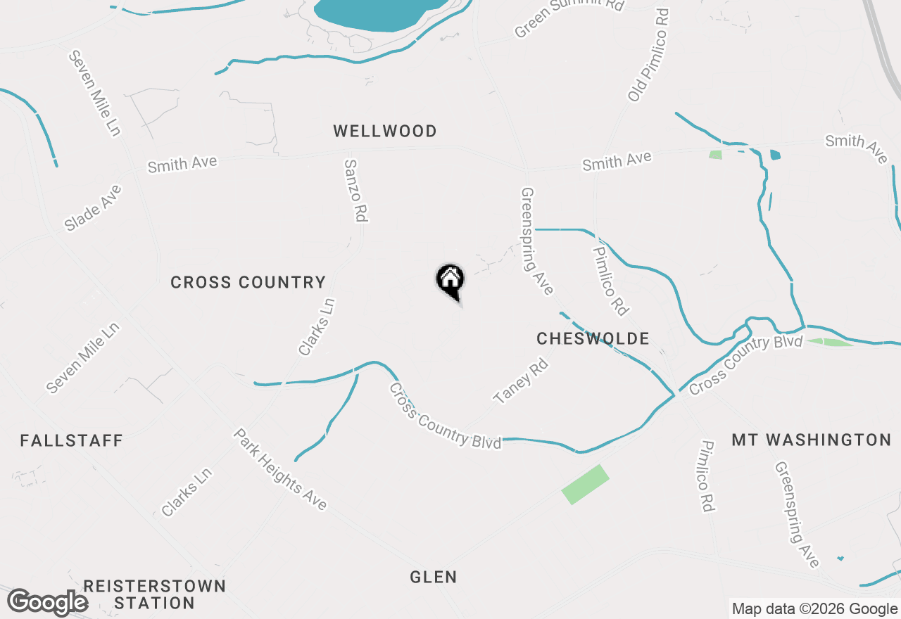 Map of 6350 Red Cedar Place #204, Baltimore, MD 21209