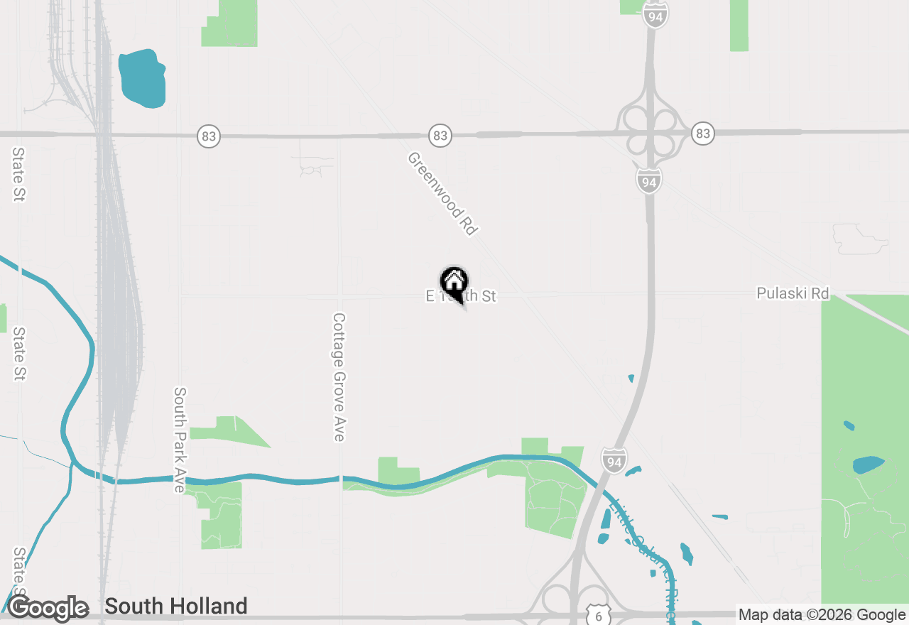 Map of 15418 Minerva Avenue, Dolton, IL 60419