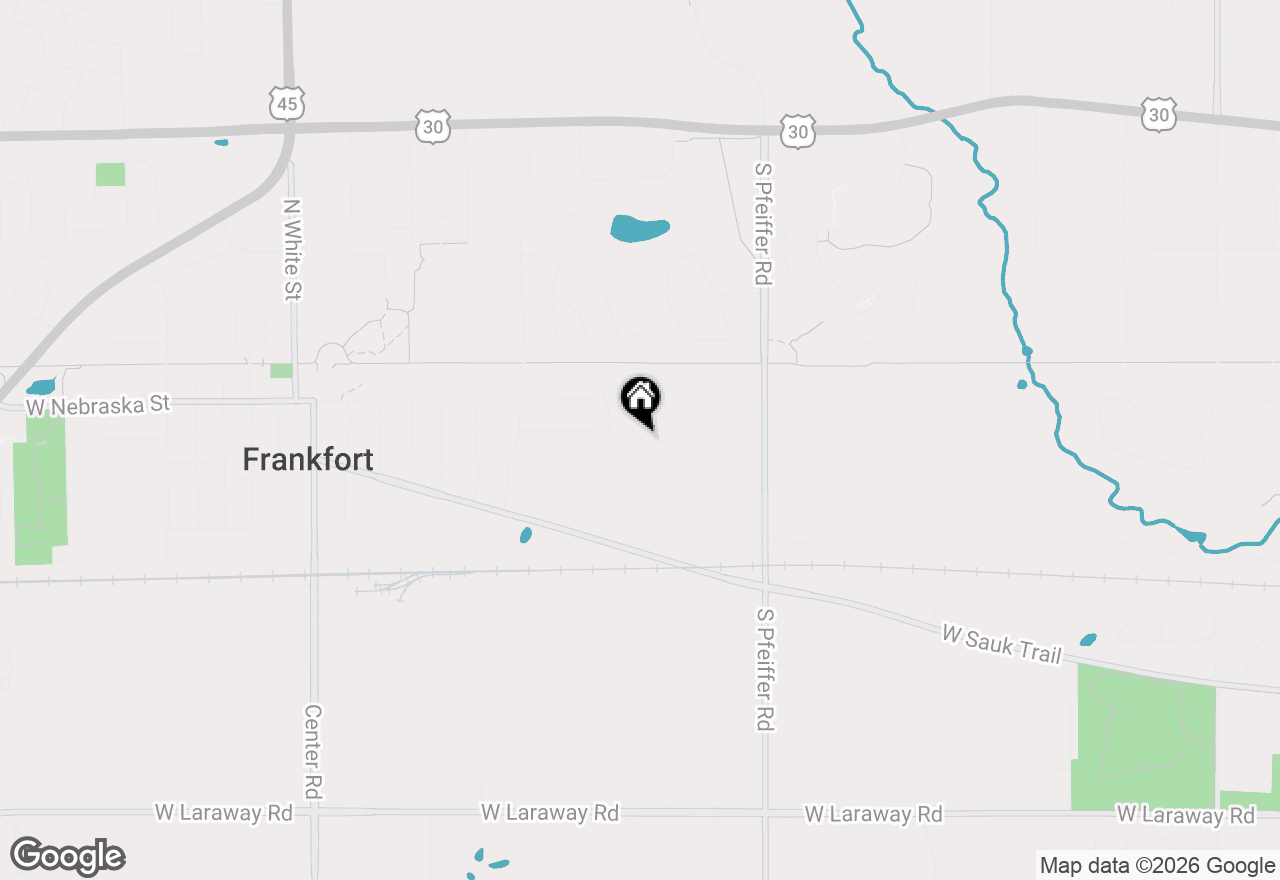 Map of 491 Nevada Street, Frankfort, IL 60423