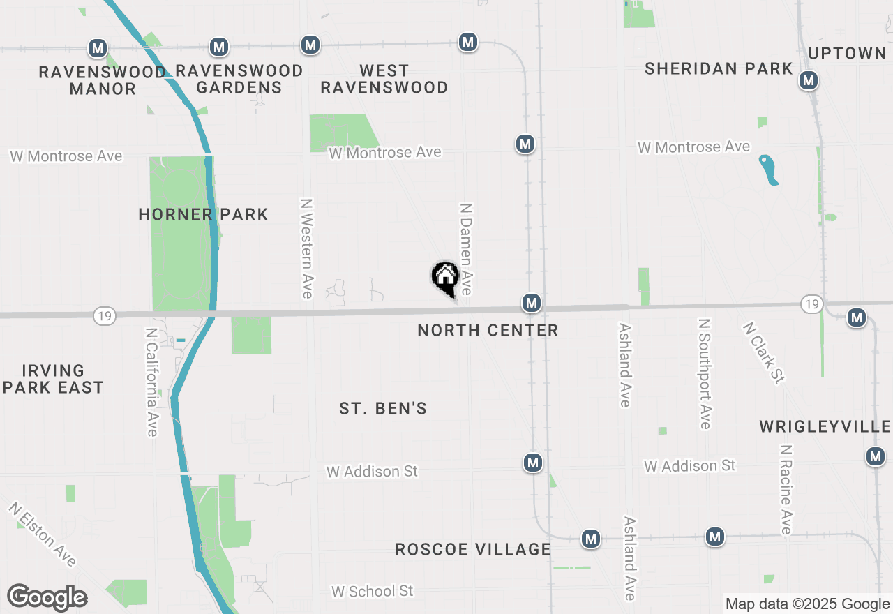 Map of 2032 W Irving Park Road #2, Chicago, IL 60618