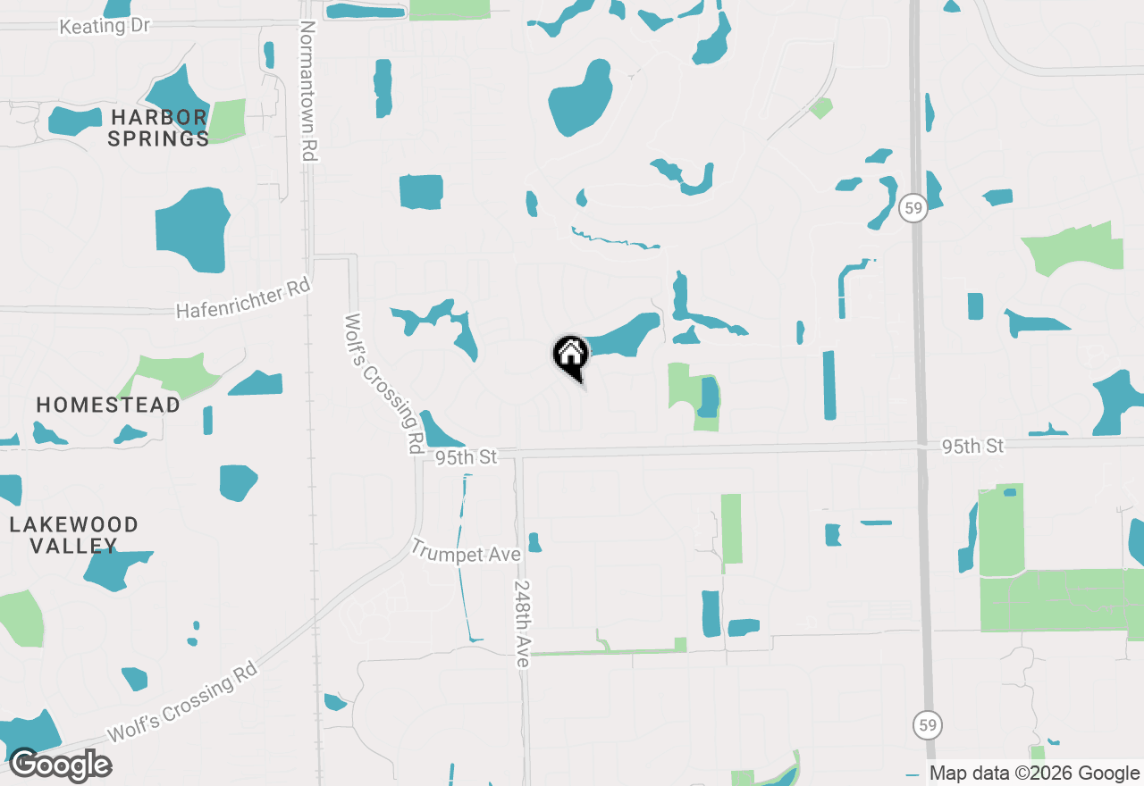 Map of 2852 Normandy Circle, Naperville, IL 60564