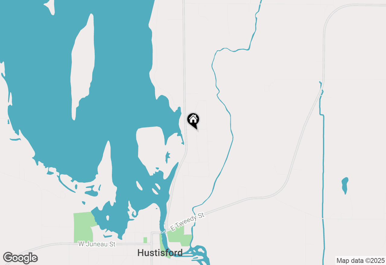 Map of N4545 Hazelwood Rd, Hustisford, WI 53034