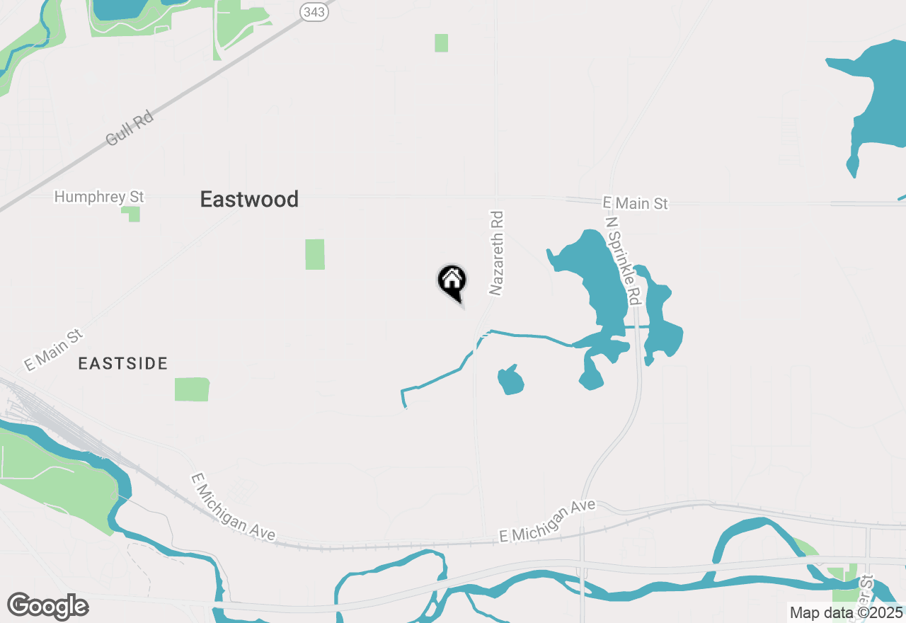 Map of 616 Chrysler Street, Kalamazoo, MI 49001