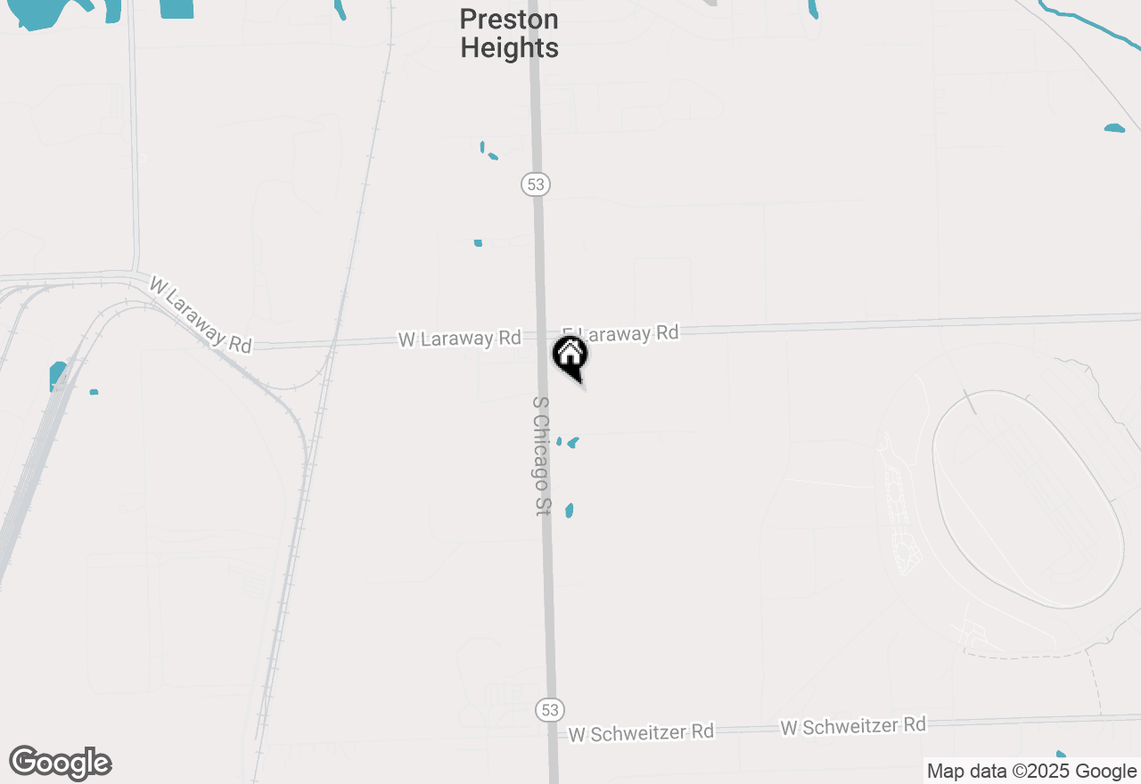 Map of 2420 S Chicago Street, Joliet, IL 60436