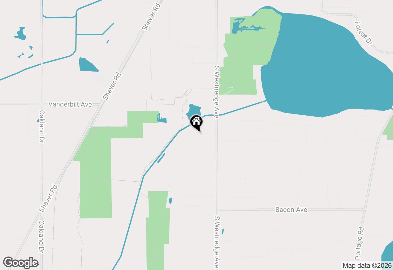 Map of 9468 Orangeview Drive, Portage, MI 49024