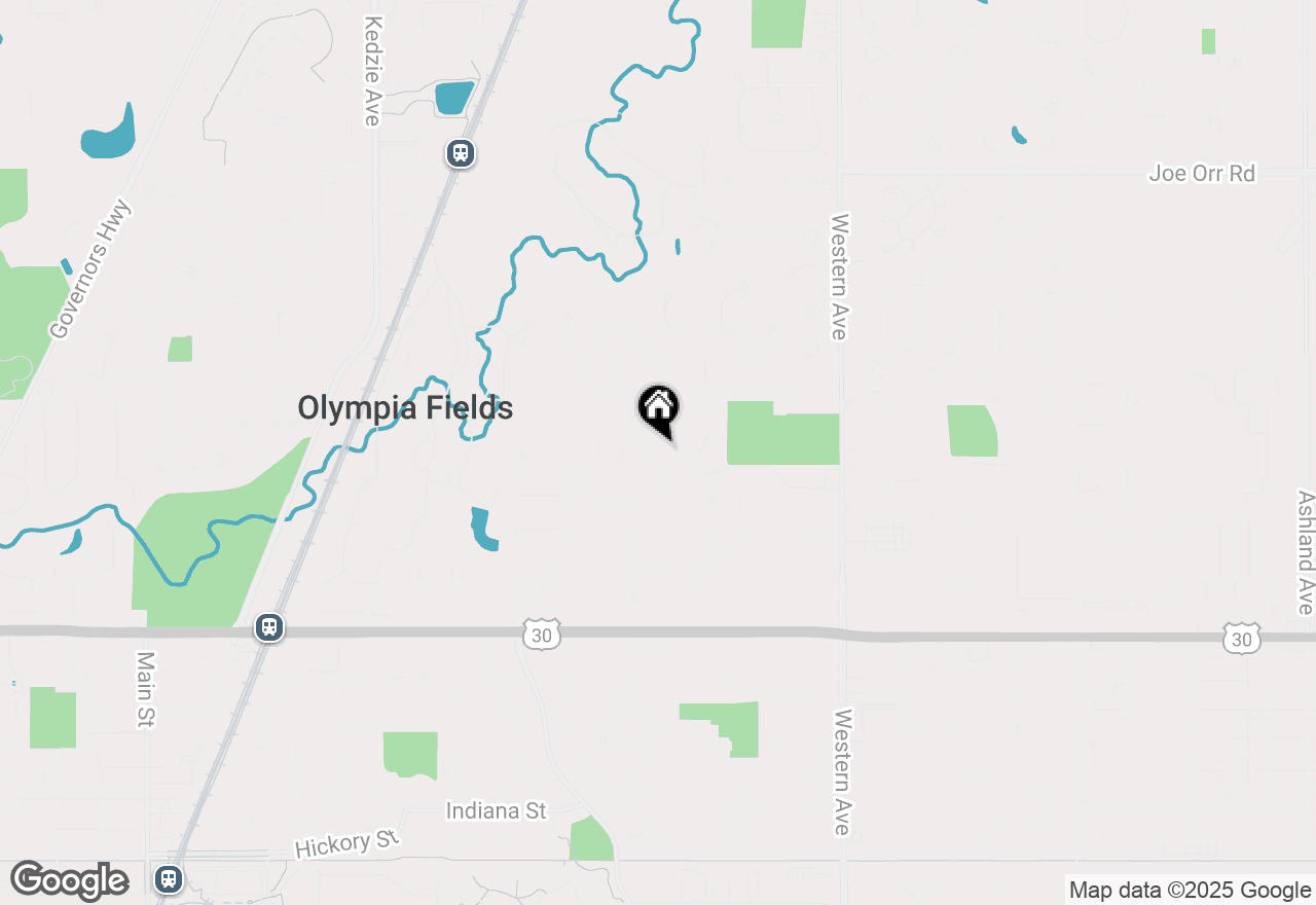 Map of 20801 Alexander Street, Olympia Fields, IL 60461