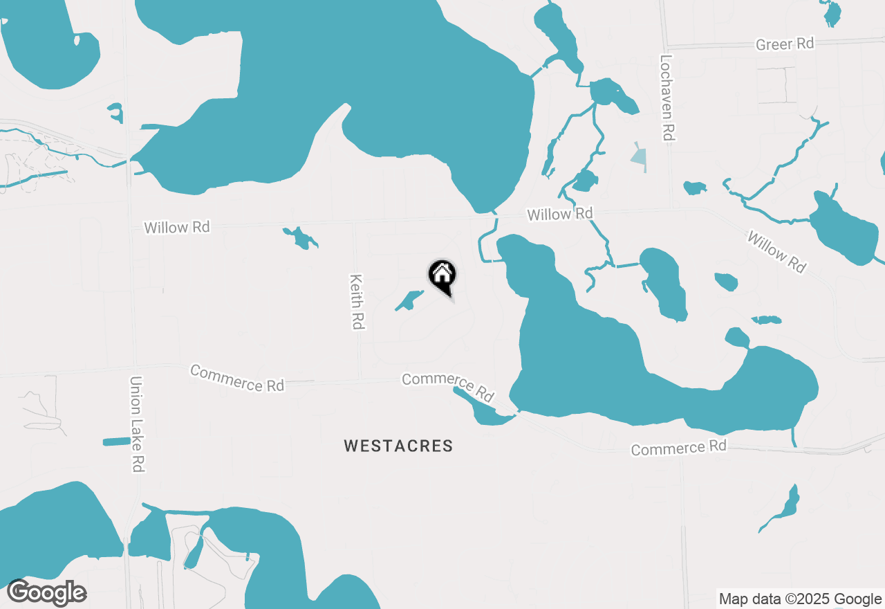 Map of 7185 Aaronway Drive, West Bloomfield, MI 48324