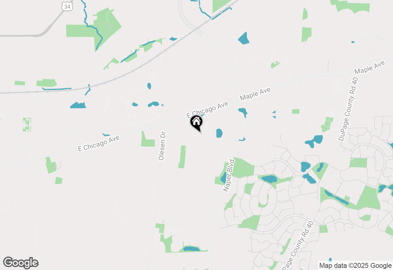 Map of 32 Westmoreland Lane, Naperville, IL 60540