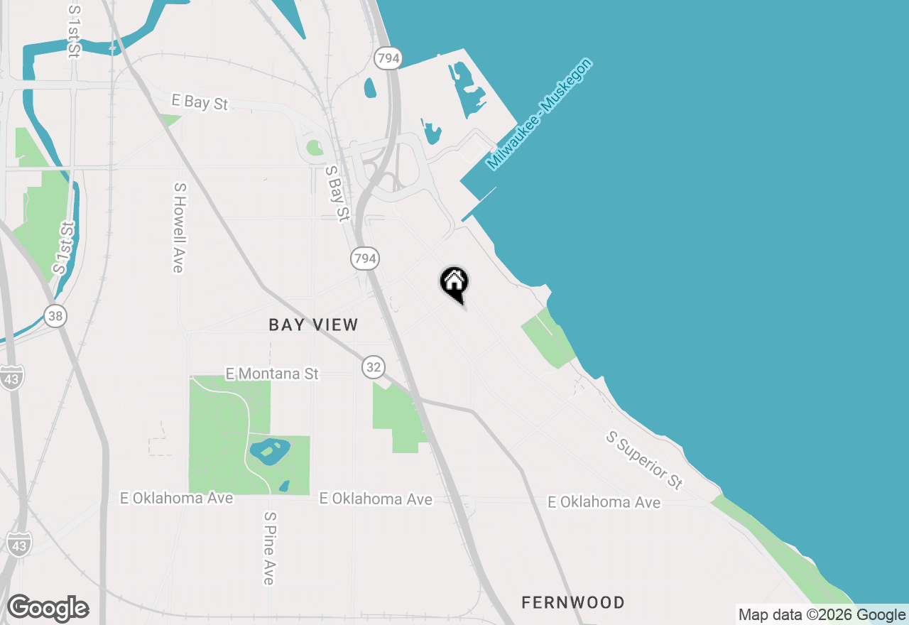Map of 2625 S Wentworth Ave, Milwaukee, WI 53207