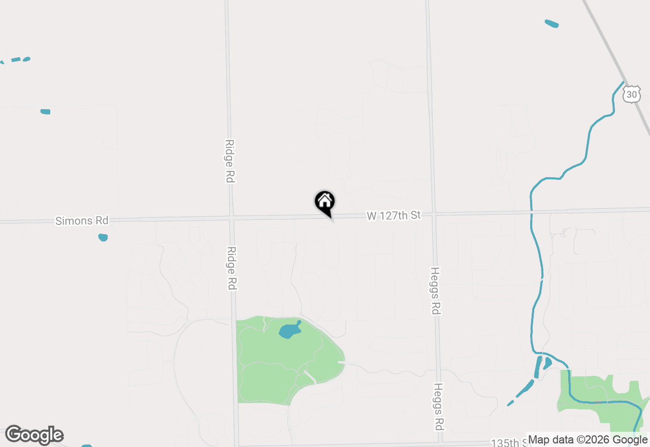 Map of 12814 Grande Pines Boulevard, Plainfield, IL 60585