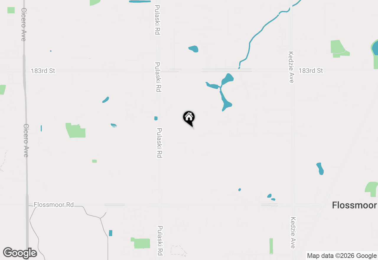 Map of 3800 River Road, Hazel Crest, IL 60429