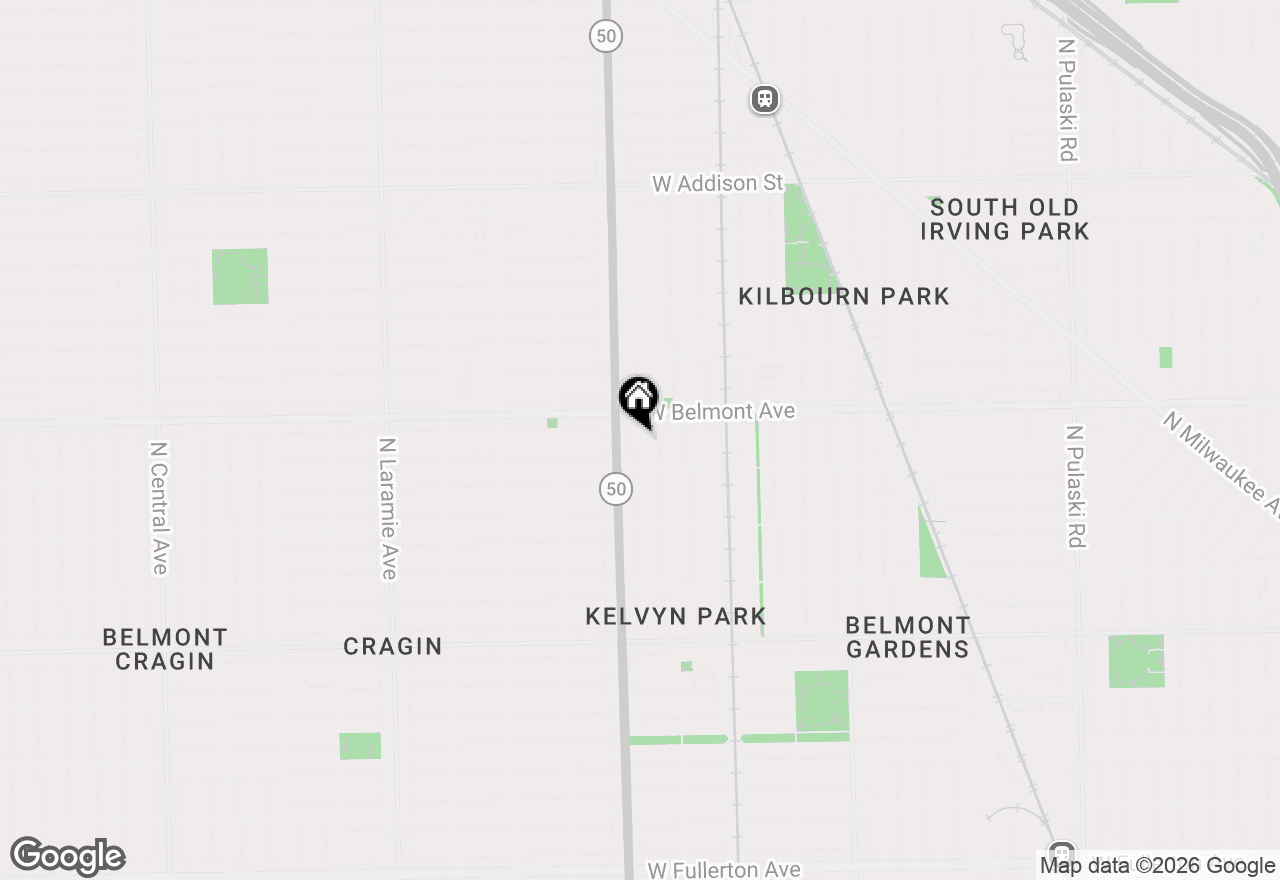 Map of 3128 N Keating Avenue, Chicago, IL 60641