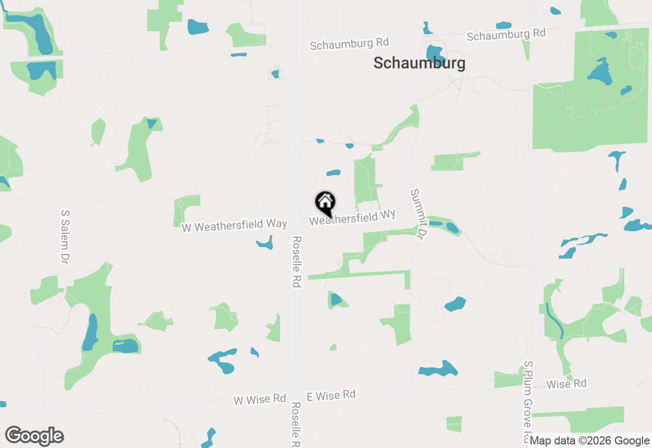Map of 37 E Weathersfield Way, Schaumburg, IL 60193