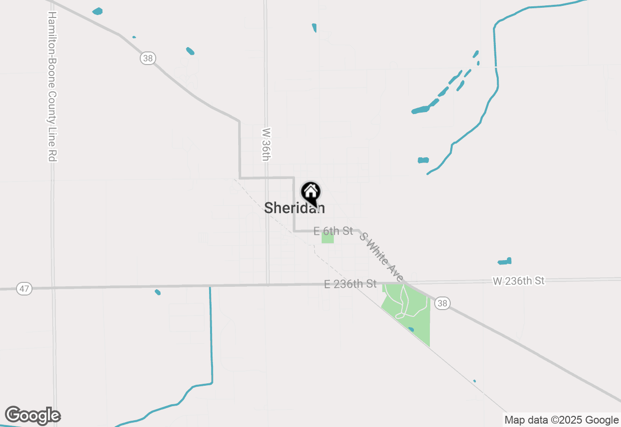 Map of 405 S Georgia Street, Sheridan, IN 46069