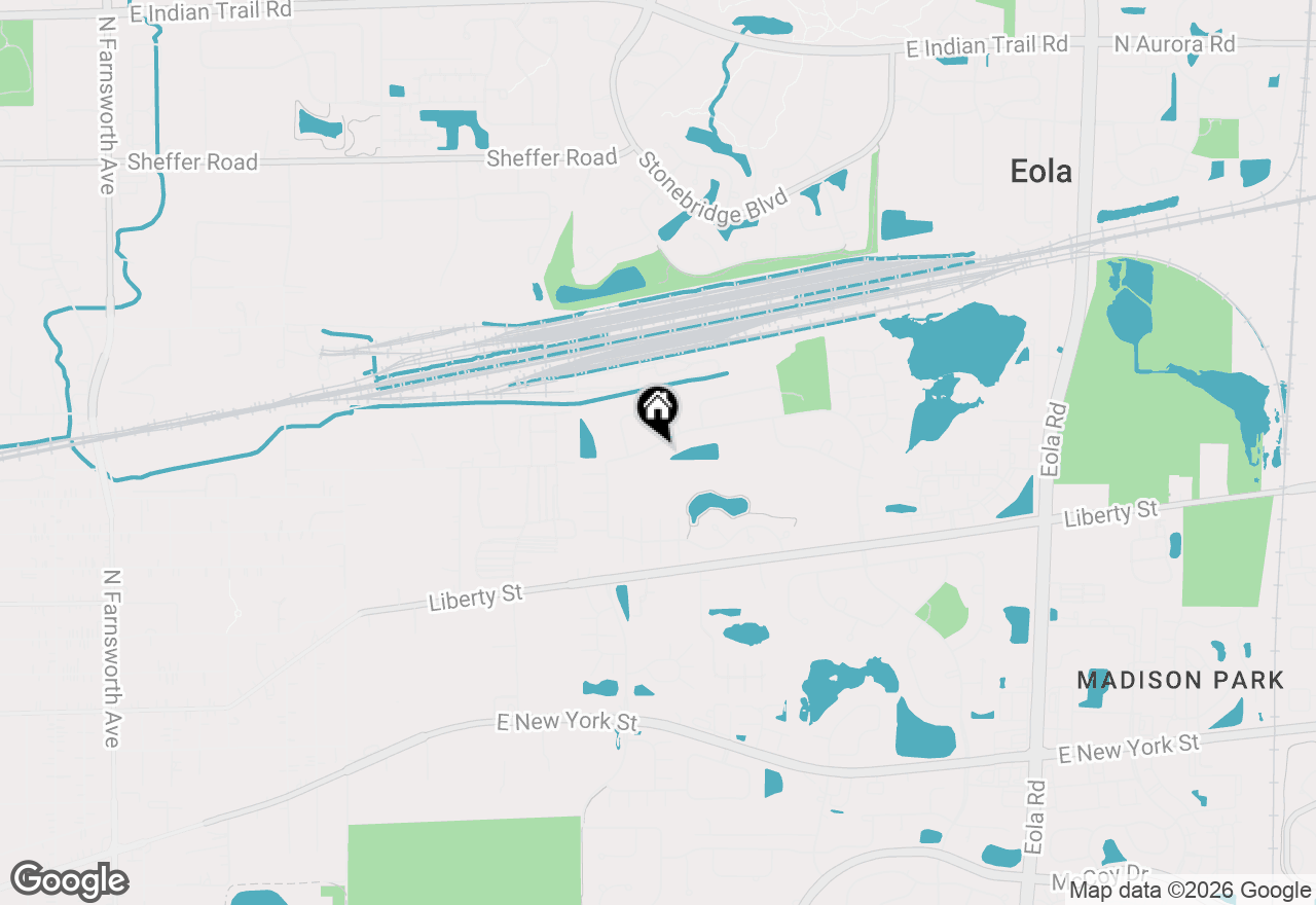 Map of 1048 Asbury Drive, Aurora, IL 60502