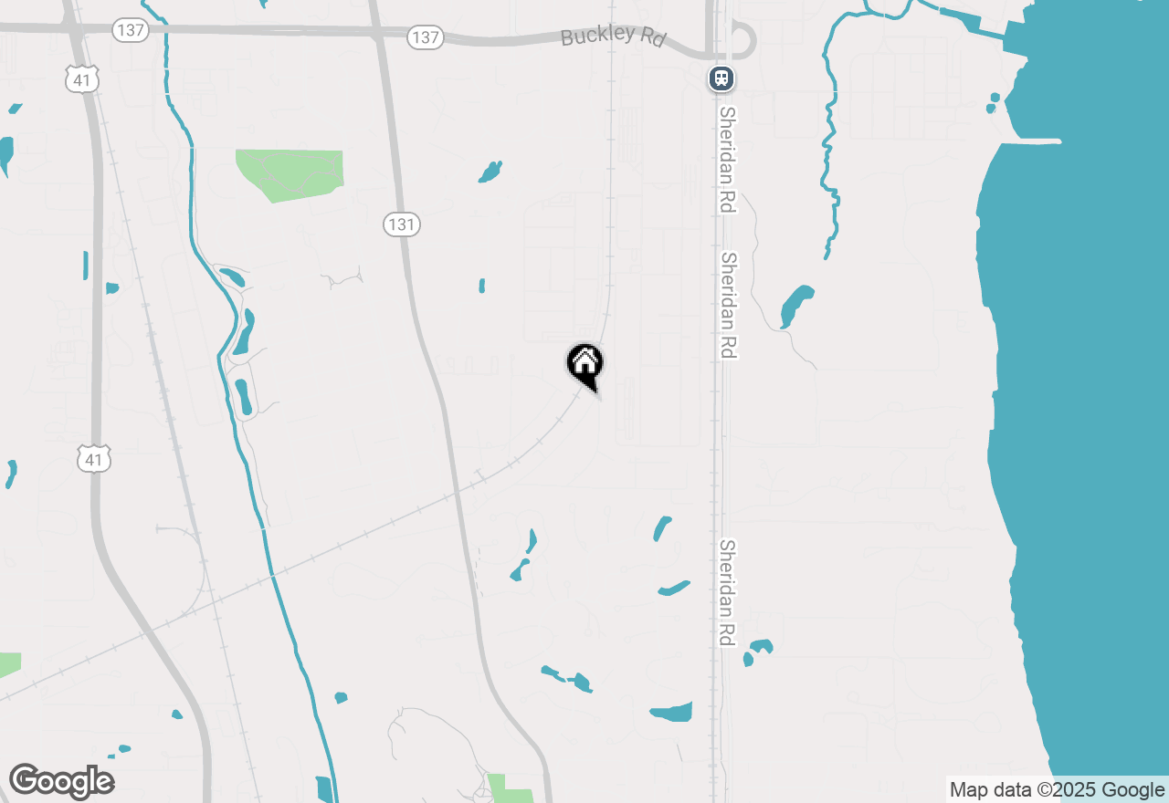 Map of 160 Forest View Drive, Lake Bluff, IL 60044