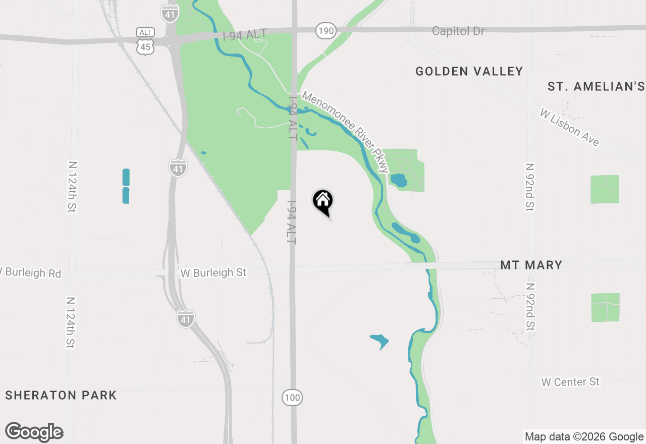 Map of 3230 N 106th St, Wauwatosa, WI 53222