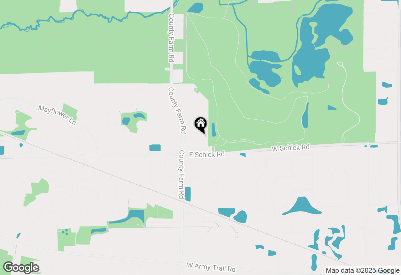 Map of 1711 Bell Drive, Hanover Park, IL 60133