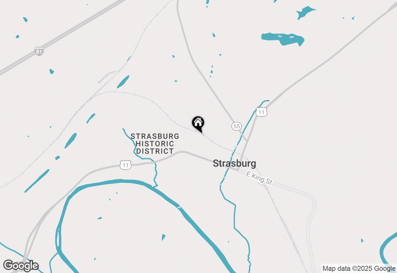 Map of 322 Capon Street, Strasburg, VA 22657