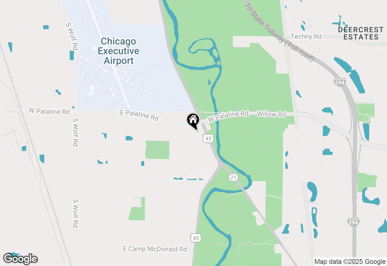 Map of 650 N Milwaukee Avenue, Prospect Heights, IL 60070