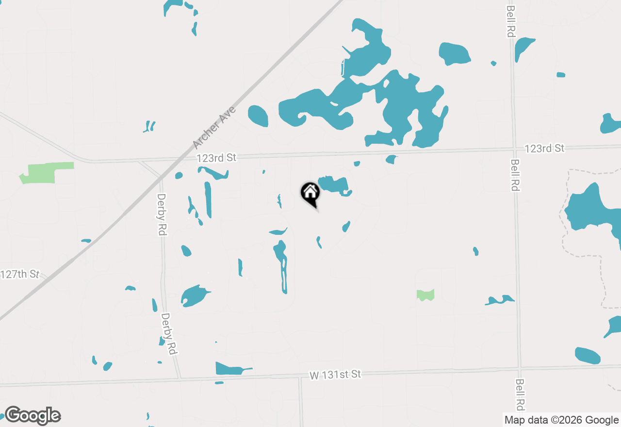 Map of 12619 Derry Drive #30401, Lemont, IL 60439