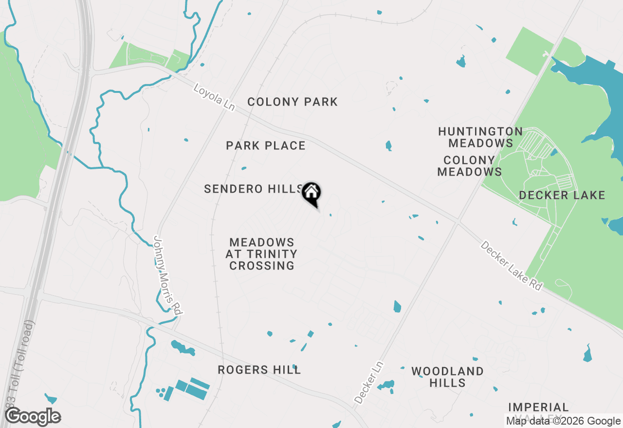 Map of 6201 Toscana Ave, Austin, TX 78724