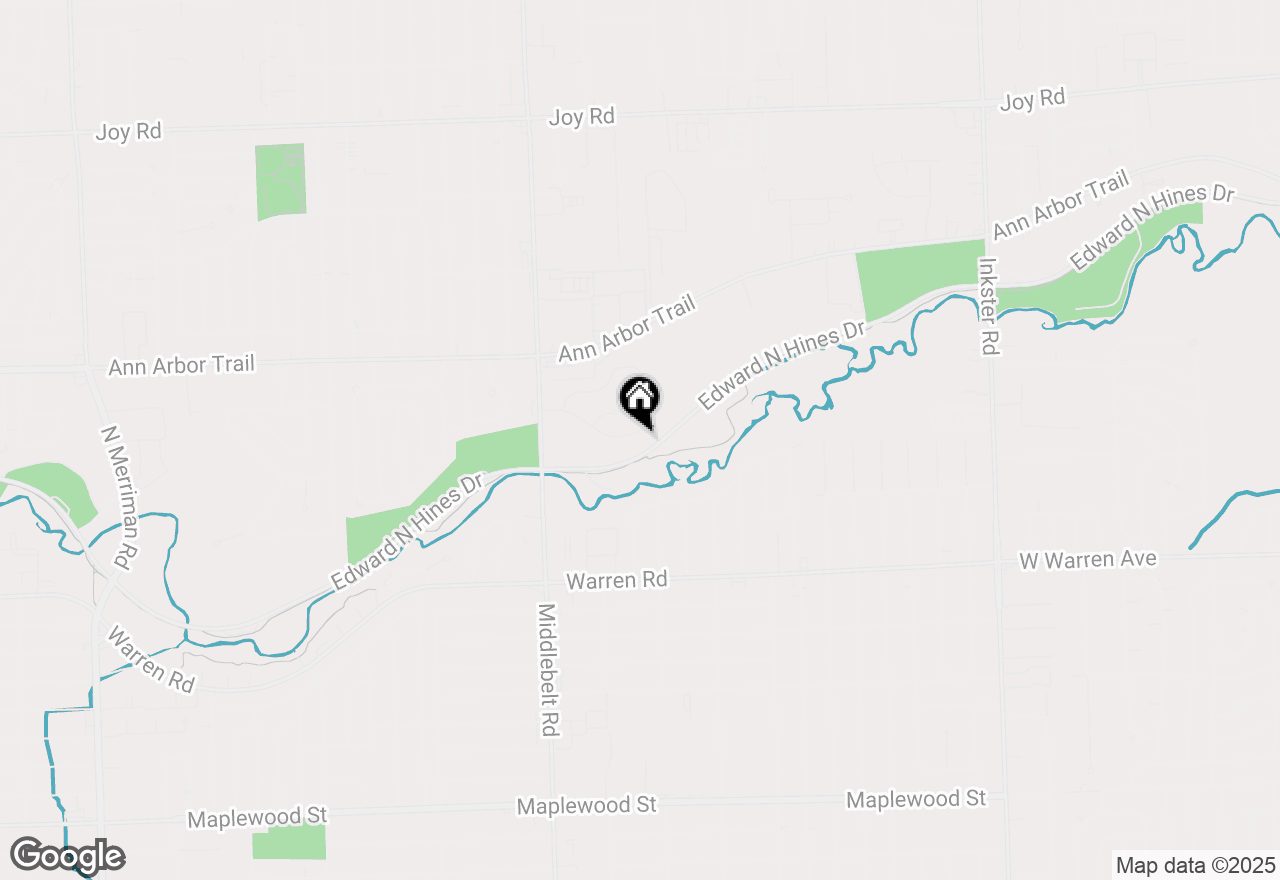 Map of 29047 Badelt Street, Westland, MI 48185