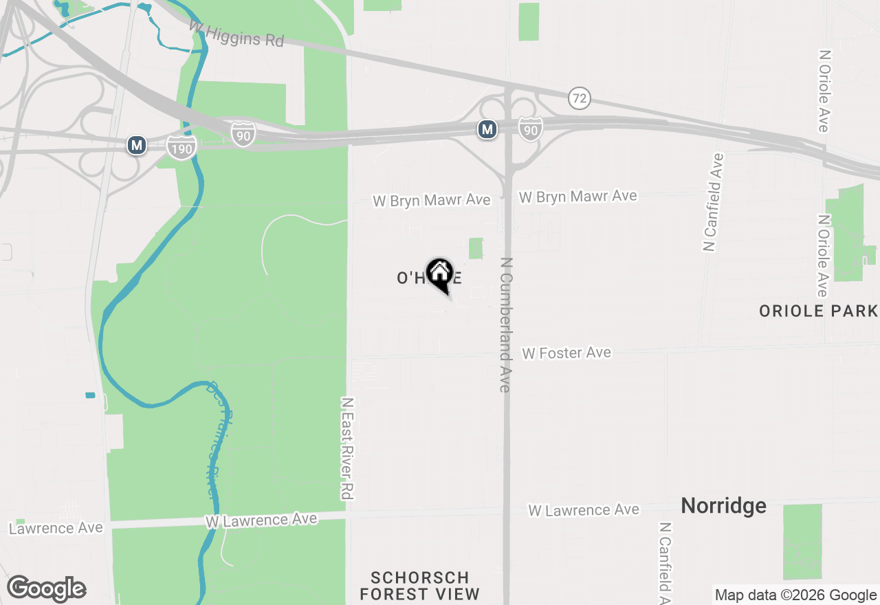 Map of 5323 N Delphia Avenue #323W, Chicago, IL 60656