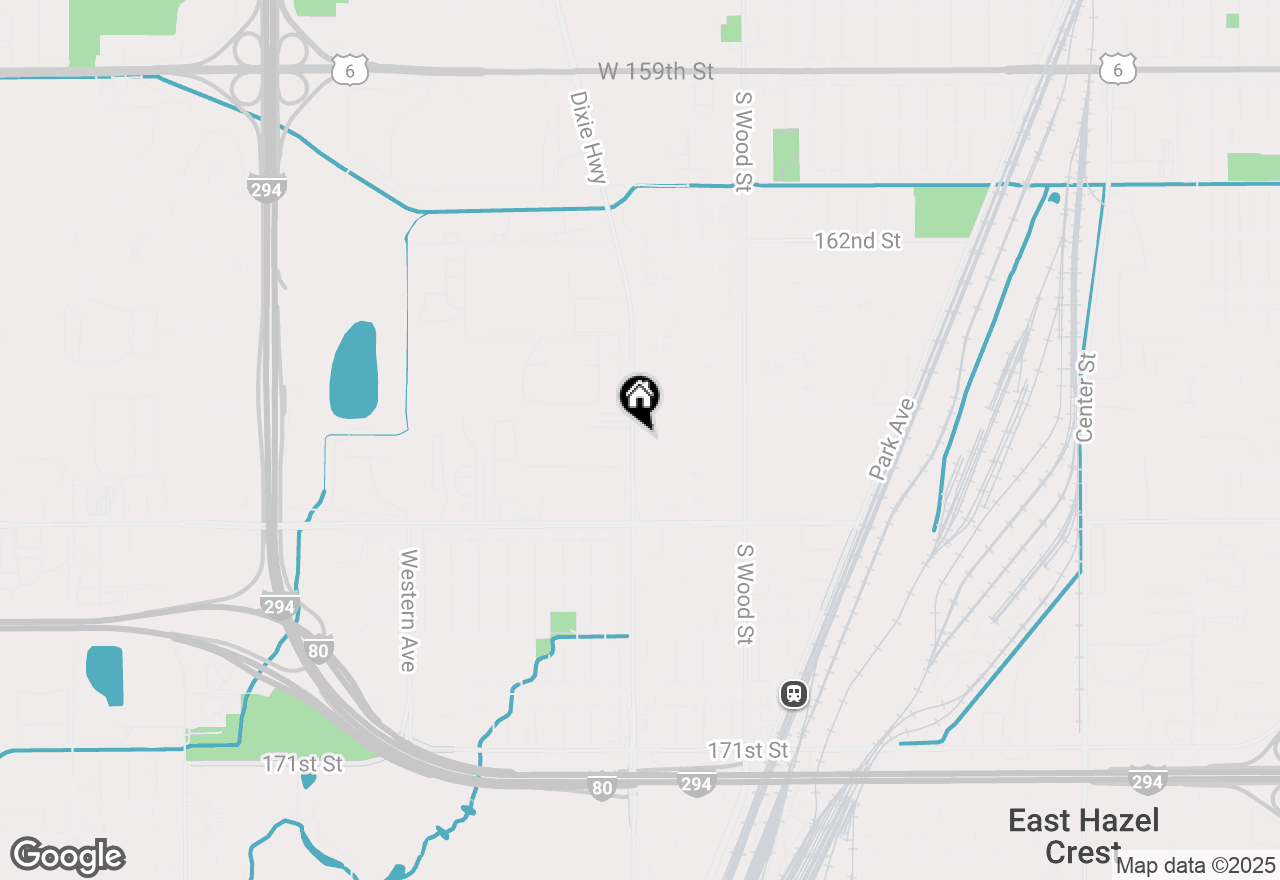 Map of 16533 Dixie Highway, Markham, IL 60428