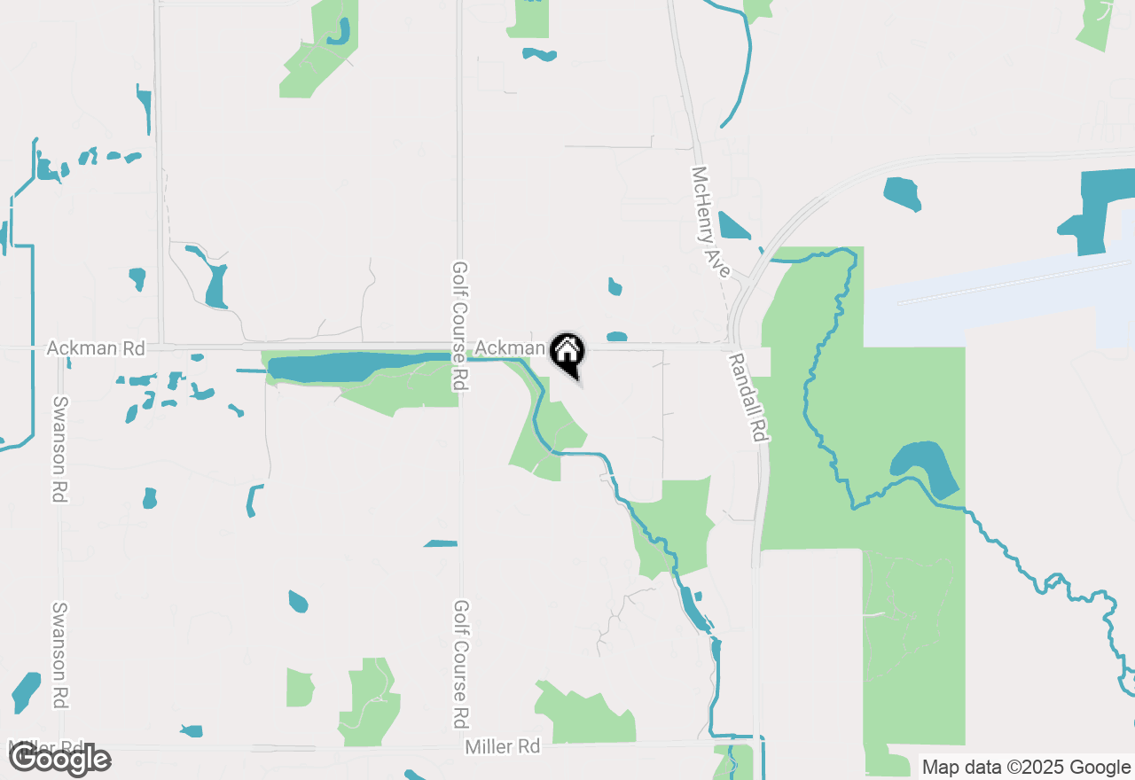 Map of 1390 Parkridge Drive, Crystal Lake, IL 60014