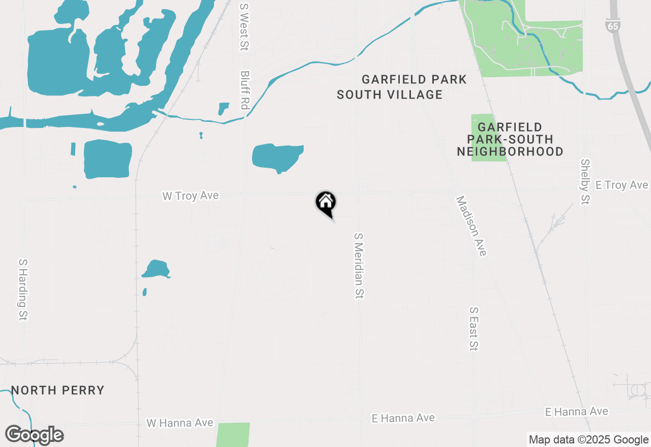 Map of 123 Tri Sab Lane, Indianapolis, IN 46217