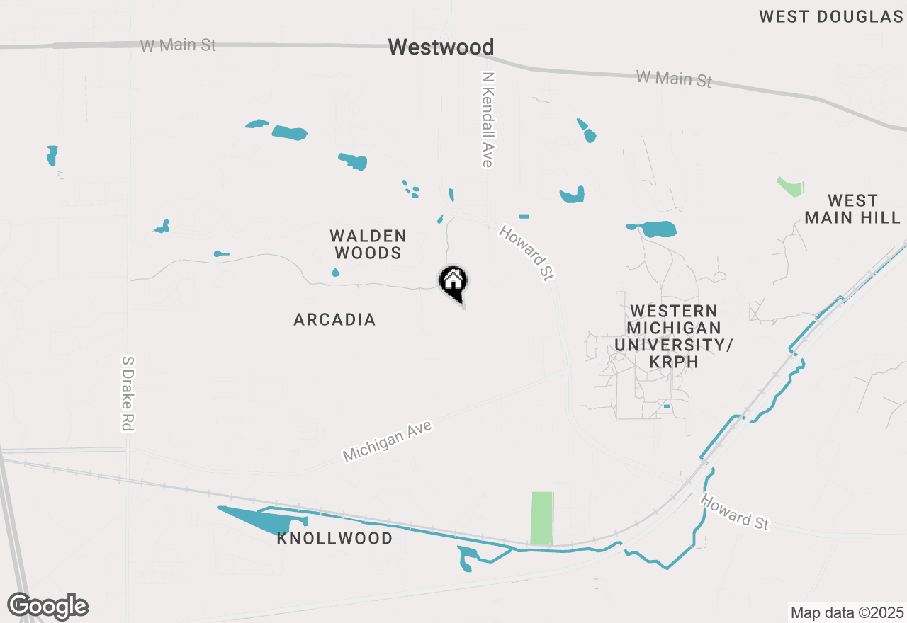 Map of 802 Weaver Avenue, Kalamazoo, MI 49006