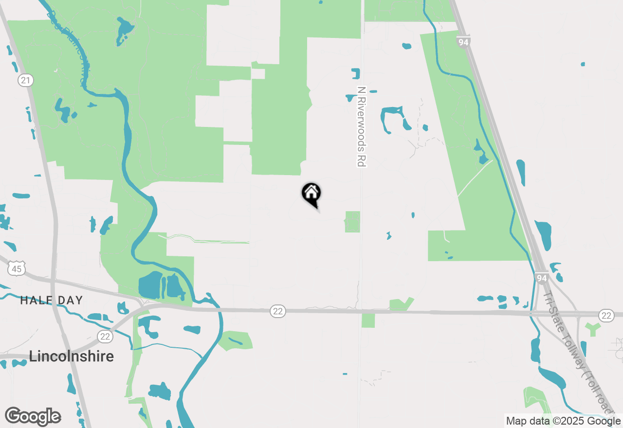 Map of 313 Whytegate Court, Lincolnshire, IL 60069