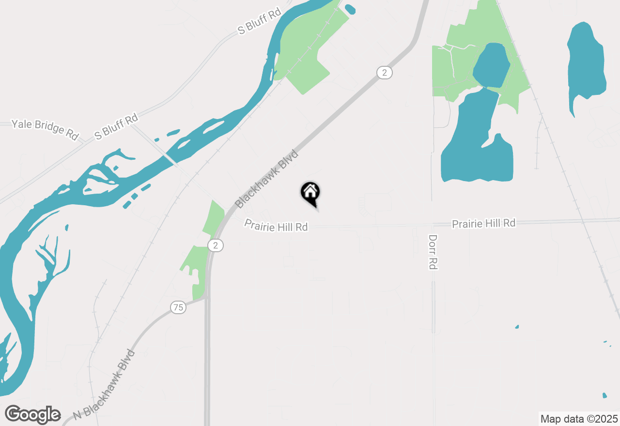 Map of 1923 Barbara Lane, South Beloit, IL 61080