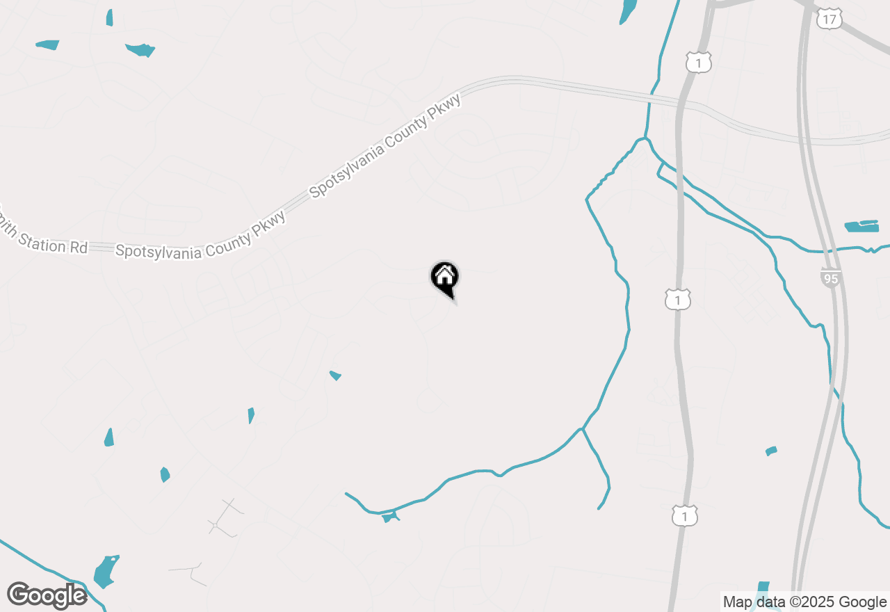 Map of 9220 Split Oak Drive, Fredericksburg, VA 22407