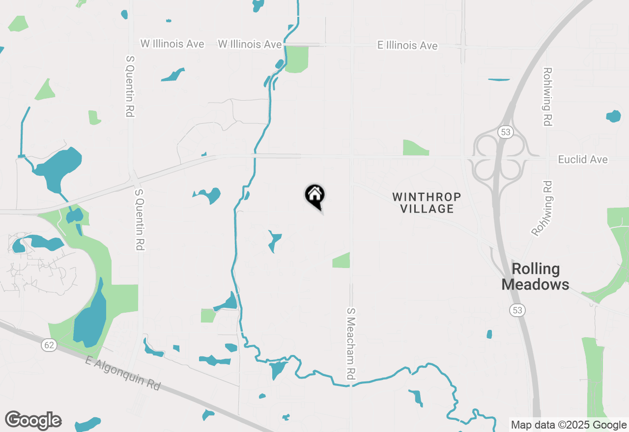 Map of 4941 Emerson Avenue, Palatine, IL 60067