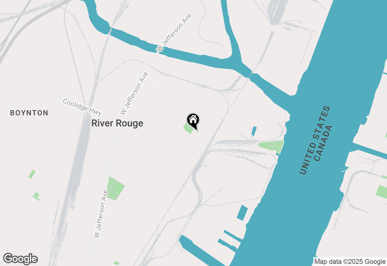 Map of 260 Marion Avenue, River Rouge, MI 48218