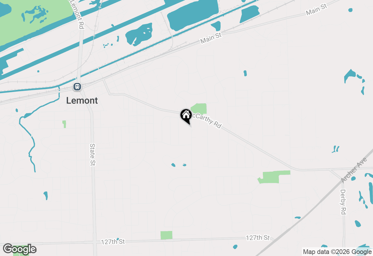 Map of 530 1st Street, Lemont, IL 60439