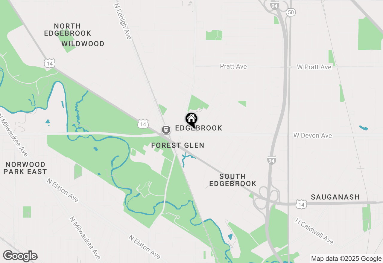 Map of 5338 W Devon Avenue, Chicago, IL 60646