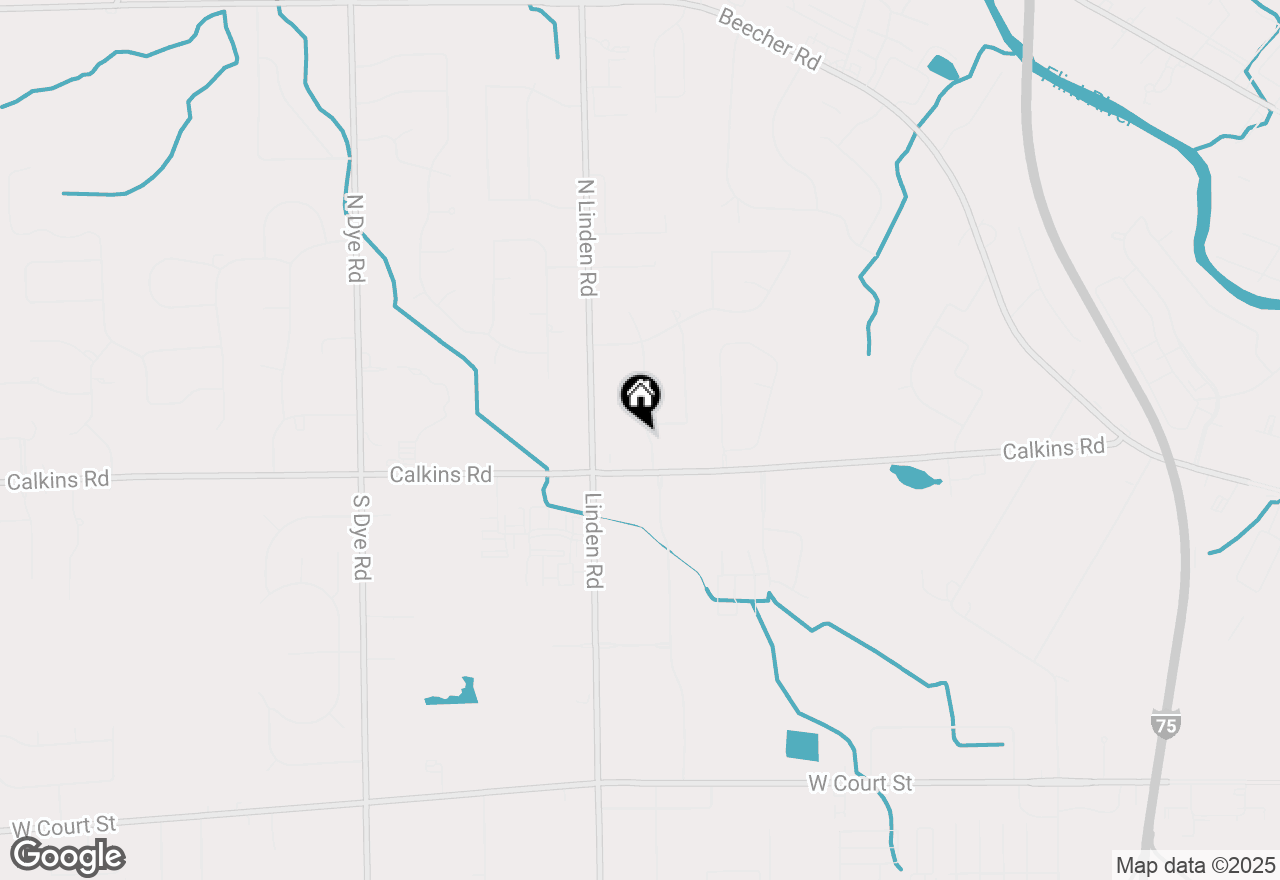 Map of 1041 Cabot Drive, Flint, MI 48532