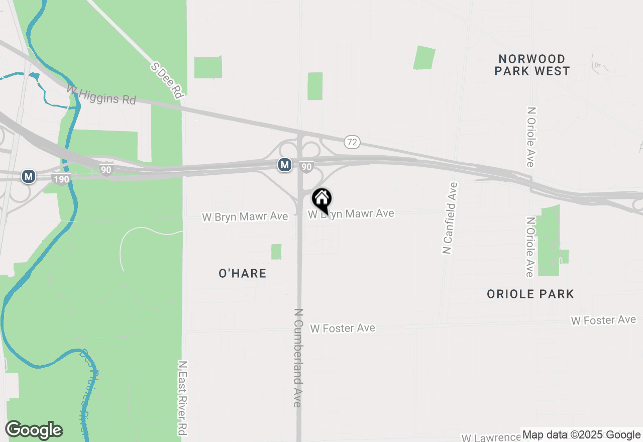 Map of 5540 N Fairview Avenue, Chicago, IL 60656