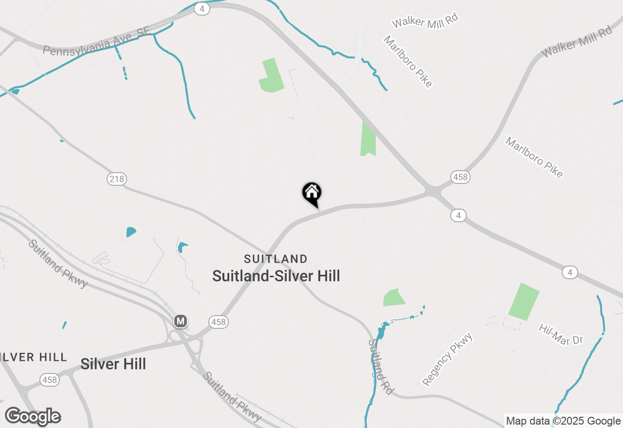 Map of 5012 Silver Hill Road, Suitland, MD 20746