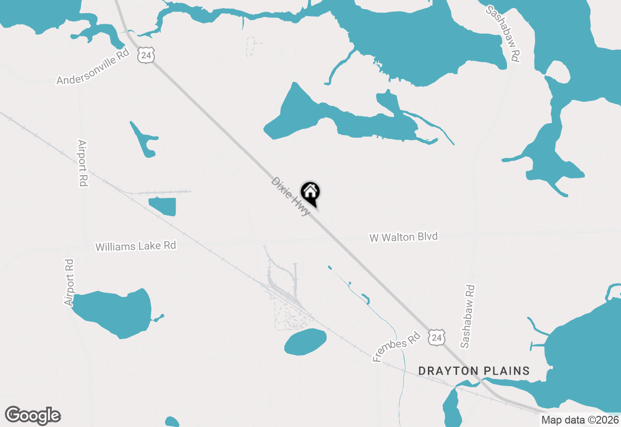 Map of 4922 Dixie Highway, Waterford, MI 48329