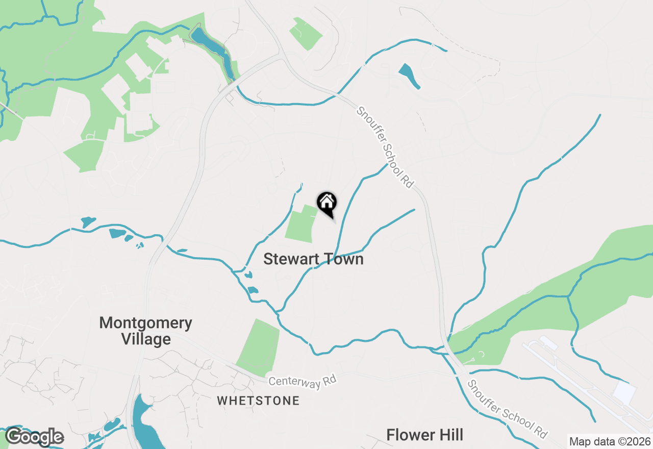 Map of 9105 Bramble Bush Court, Gaithersburg, MD 20879