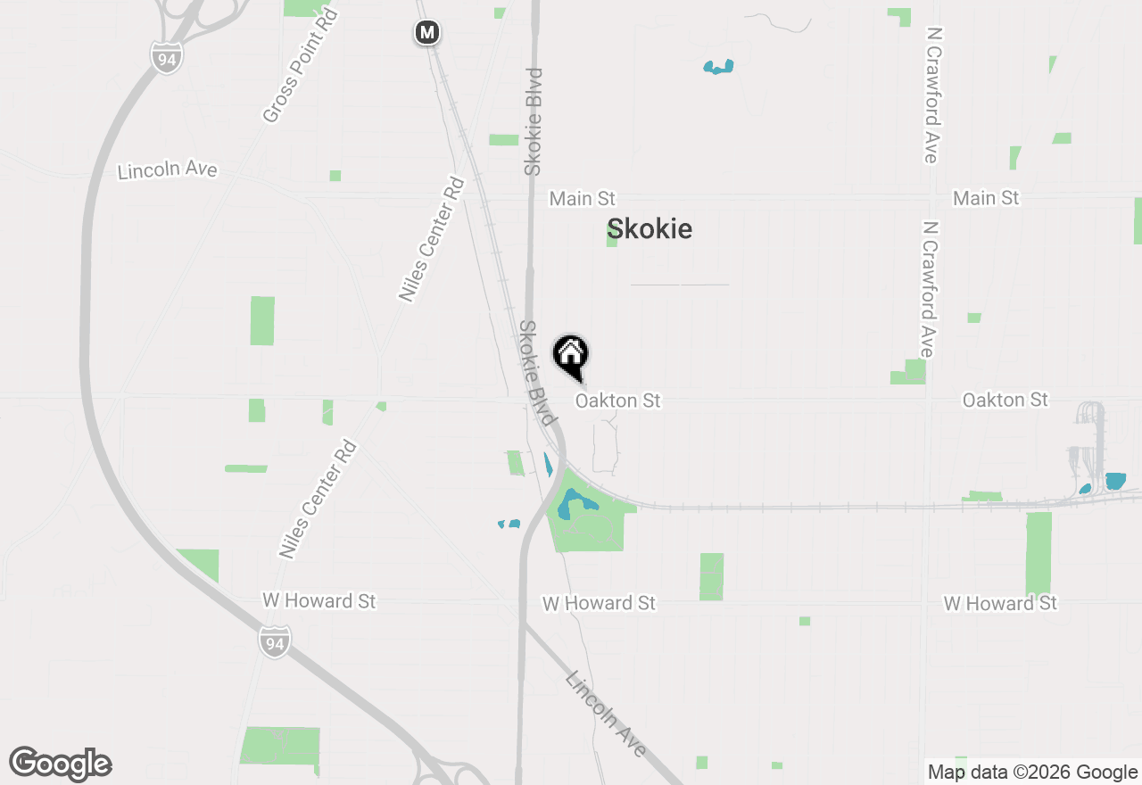 Map of 8000 Kilpatrick Avenue #3F, Skokie, IL 60076