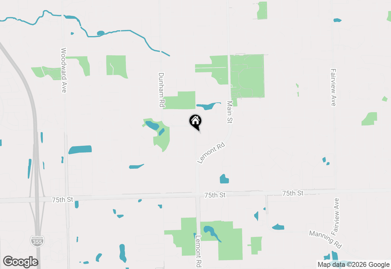 Map of 7113 Dunham Road, Downers Grove, IL 60516