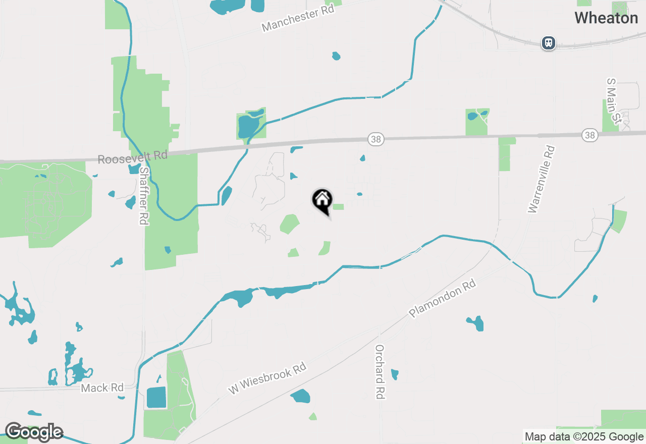 Map of 1934 Wexford Circle #419, Wheaton, IL 60189