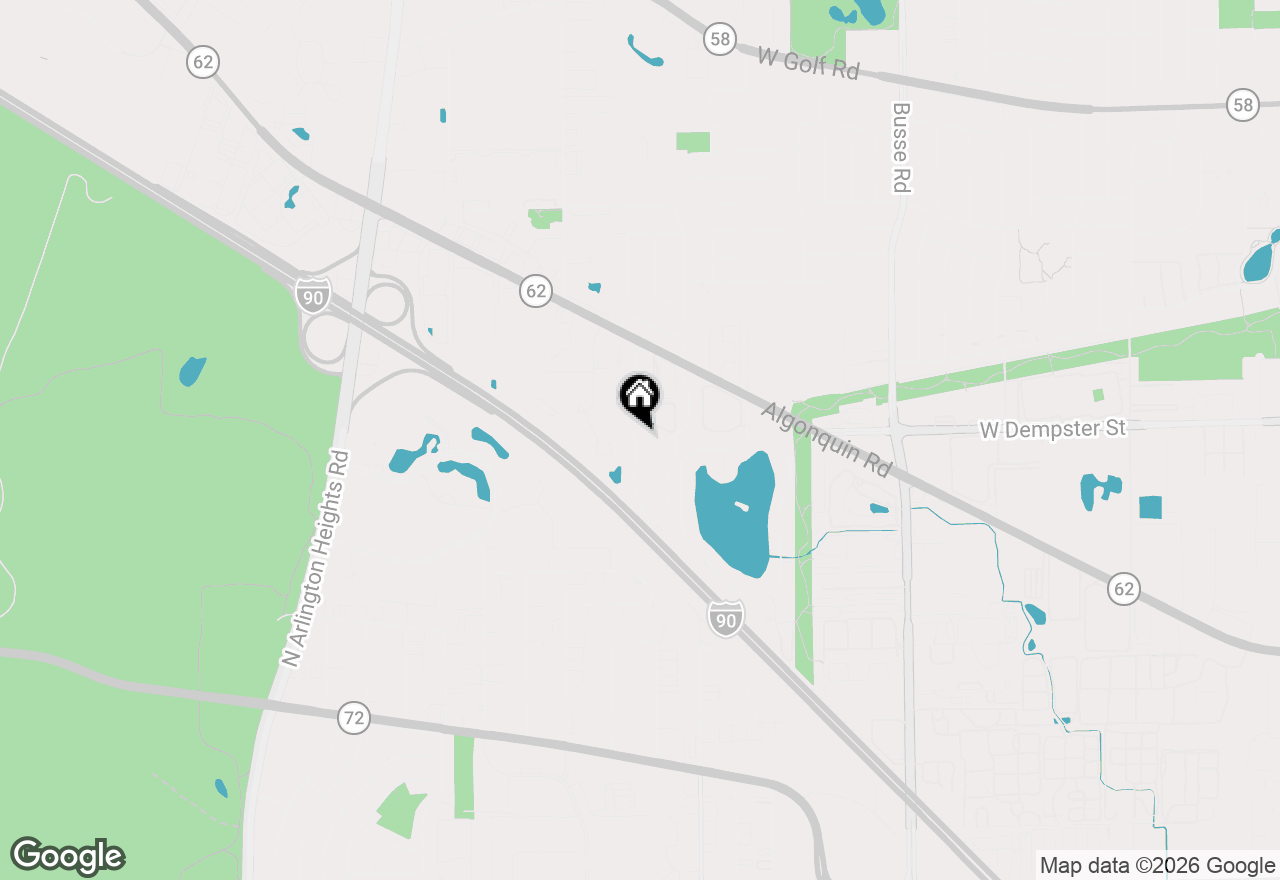 Map of 2713 S Embers Lane, Arlington Heights, IL 60005