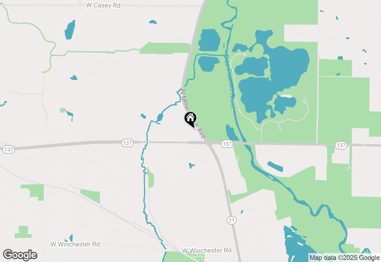 Map of 1901 Lynn Circle, Libertyville, IL 60048