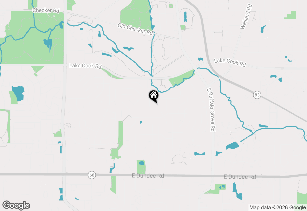 Map of 310 Rosewood Avenue, Buffalo Grove, IL 60089